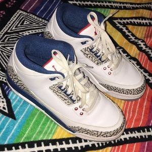 Nike air/ jordan shoes.
